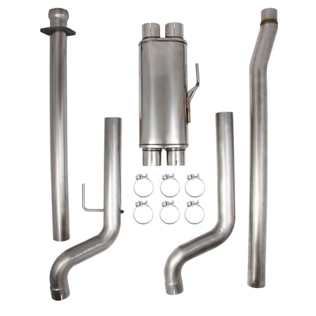 Hooker Classic Mid-Pipe and Muffler Assembly