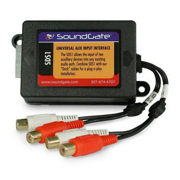 Soundgate SDSISO Volkswagen & Audi 98-08 Dual Auxiliary Input W/ Changer New