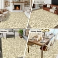 thumbnail image 5 of Large Area Rugs for Living Room Bedroom, Beige Spring Floral 8'x10' Rug Washable Carpet Runner Indoor Outdoor, Farmhouse Flowers Elegant Pastoral Non Slip Floor Mats Rug for Kitchen, Patio, 5 of 8