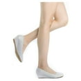 thumbnail image 2 of Dream Pairs Women's Mid Wedge Heel Pump Shoes Debbie color SILVER/GLITTER size 5.5 Wide Available, 2 of 6