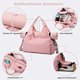 thumbnail image 3 of high qualitySports Gym Bag, Women's Yoga Bag for Yoga Mats, Travel Duffel Bag, Carry Bag, Oxford Fabric Waterproof Training Bag, 3 of 5