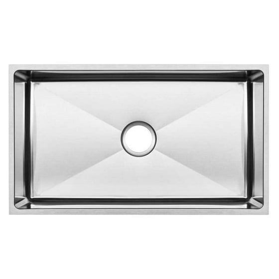Ticor Sinks Pacific Series 16 Gauge Stainless Steel 31 L X 18 W Undermount Kitchen Sink With Additional Accessories Walmart Com