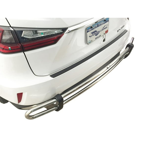 VGRBG-0185-0830SS Stainless Steel Double Tube Style Rear Bumper Guard