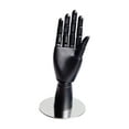 thumbnail image 3 of Wooden Hand Model Right Hand Model Multipurpose Lightweight 10 Inches Art Mannequin Hand for Sketching Drawing Hand Jewelry Display Ornament Black, 3 of 9
