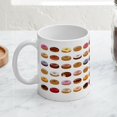 thumbnail image 4 of CafePress - Donut Lot Mug - 11 oz Ceramic Mug - Novelty Coffee Tea Cup, 4 of 6