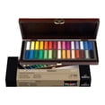 thumbnail image 1 of ROYAL TALENS NORTH AMERIC 31814115 REMBRANDT SOFT PASTEL WOOD BOX BASIC SET 30 HALF STICK, 1 of 1