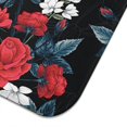 thumbnail image 3 of Microfibre Drying Mat for Kitchen Roses Cotton Dish Drying Drainer Mat Absorbent Pioneer Drying Mat Washing Up for Glass, Plate & Cup 18inch X 24inch, 3 of 5