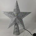 thumbnail image 3 of Holiday Time Led Silver Star Project Tree Topper, 3 of 3