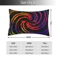 thumbnail image 2 of Fotbe A Bright Abstract Funda de Almohada Decorativa Estilo Occidental, Lujo en Algodón, Fundas para Almohadas King, Cojín Estampado para Decoración del Hogar-20"x30", 2 of 6