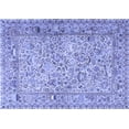 thumbnail image 1 of Ahgly Company Machine Washable Indoor Rectangle Persian Blue Traditional Area Rugs, 6' x 9', 1 of 4