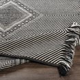 thumbnail image 3 of Hauteloom Eaglesham Wool Living Room, Bedroom Area Rug - Bohemian, Transitional - Black, White - 2' x 3', 3 of 8