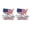 2pcs, variant on Fountwell Patriot Flag Metal Car Emblem – 3D "We The People" Red & Blue Badge for Automotive, Truck, SUV, Motorcycle