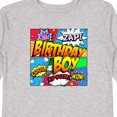 thumbnail image 4 of Inktastic Birthday Boy Comic Book Boys Long Sleeve Toddler T-Shirt, 4 of 5