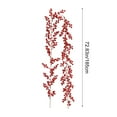 thumbnail image 3 of ToyKingdee Christmas Garland Decorations，Holiday Decor Garlan Christmas Tree Garland, Christmas Berry Garland, Artificial, 3 of 9
