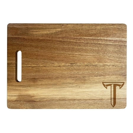 

Troy University Engraved Wooden Cutting Board 10 x 14 Acacia Wood - Small Engraving