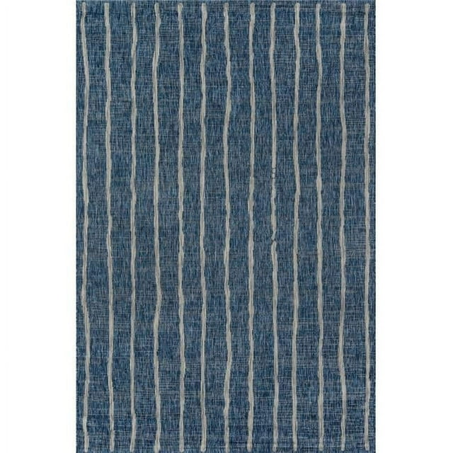 Novogratz VILLAVI-03BLU20A0 2 x 10 ft. Villa Machine Made Contemporary Runner Rug, Blue