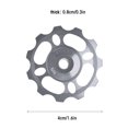 thumbnail image 4 of XingJian LLC 11T Titanium Color Rear Derailleur Pulley for Mountain Bike Replacement Parts, 4 of 10