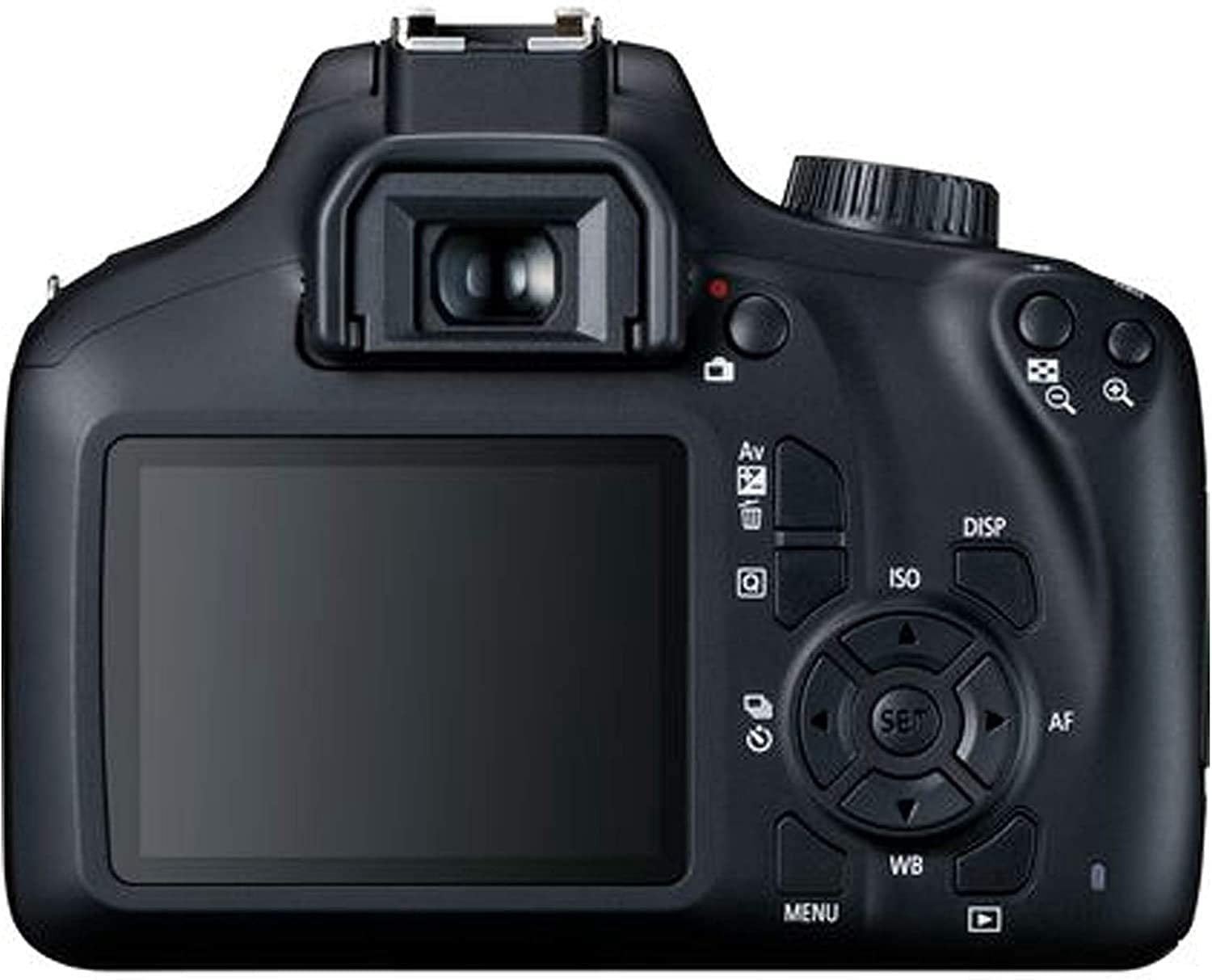 Canon EOS 4000D DSLR Camera w/Canon EF-S 18-55mm F/3.5-5.6 III Zoom Lens + Case + 32GB SD Card+ More+ TopKnotch Cloth (International Model)