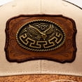 thumbnail image 5 of KNITE Gorra Trucker Hombre Águila Real Vaquera Herraje Metálico Rancho Buchona, 5 of 5