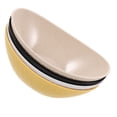 thumbnail image 1 of HEALEEP 4 Pcs Salad Serving Bowl Beige Easy to Clean for Family Dining, 1 of 8