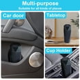 thumbnail image 4 of 2Pcs Car Cup Holder Trash Can,Car Trashcans,Car Waste Bin,Diamond Cut Design Car Garbage Can,Leakproof Car Trash Bin for Car Offices, 4 of 10