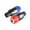 1pc Blue + 1pc Red, variant on Speakon to 1/4 Connector Speak-On Male to 1/4" TS Female Jack Adapter End, NL4FC to 1/4 Inch Converter Jack with Twist Lock for Pro PA DJ Loudspeaker Amplifier Mixer (1-Pack, 1pc Blue+1pc Red)