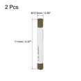 thumbnail image 2 of Uxcell Wood Wax Filler Stick, Furniture Repairing Crayon Touch Up Pen 2 Packs, Light Desert Brown, 2 of 6