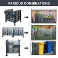 thumbnail image 5 of Metal AC Unit Privacy Fence Cover Panel - Outdoor Air Conditioner Hide Fence for Concealing HVAC Units, 5 of 8