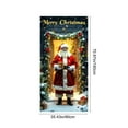 thumbnail image 3 of ToyKingdee Elastic Christmas Front Door Cover, Holiday Door Banner for Photography Background, Xmas Party Photo Booth and Home Decor, 3 of 6