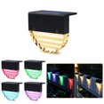thumbnail image 3 of Labymos LED Solar Warm Light Multicolour 2 in 1 Waterproof Lamp Fence Lamp Step Lamp, 3 of 8