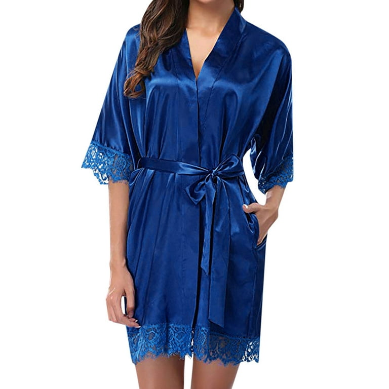 EHQJNJ Plus Size Lingerie with Support Bra Lady Satin Silk Dress Sleepwear  Slip Women Pajamas Nightdress Pajamas Lingerie Christmas Lingerie for Women