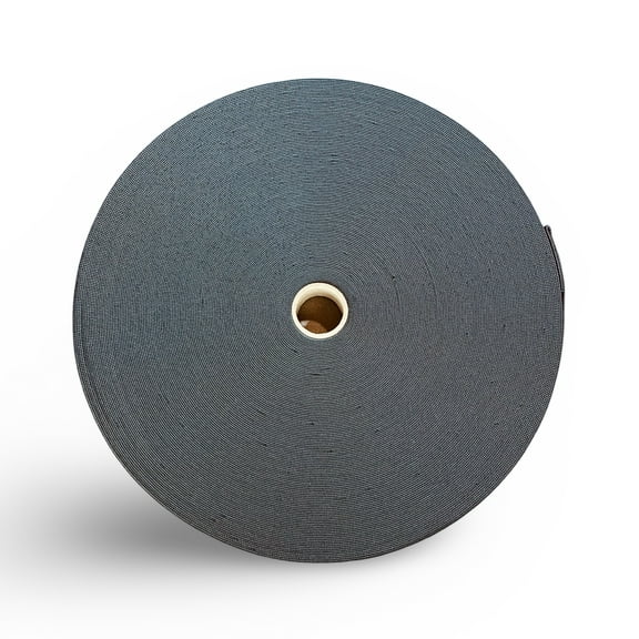 FabricLA  1" Elastic Strap for Waistbands | Black Knitted Elastic 1 inch | 5 Yards | Made in USA