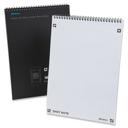 Ampad Shot Note Wirebound Sketch Pad
