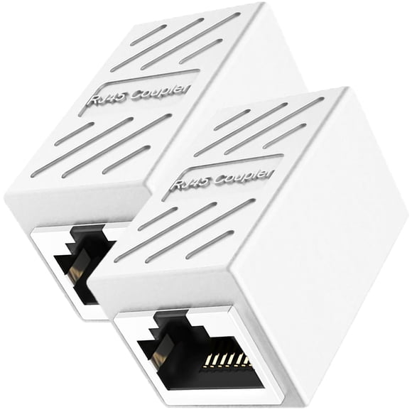 Cople Cable de Red VentDepot LinkFusionWhite 2 Pzas RJ45 Blanco