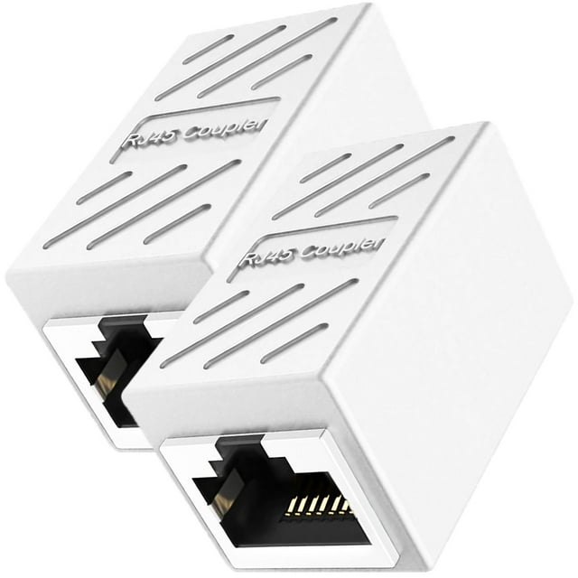 Cople Cable de Red VentDepot LinkFusionWhite 2 Pzas RJ45 Blanco