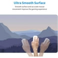 thumbnail image 5 of Mountain Forest Scenery Gaming Mouse Pad XL Extended Large Mousepad with Nonslip Rubber Base Stitched Edges Laptop Computer Keyboard Desk Mat for Office Home Gamer, 5 of 5