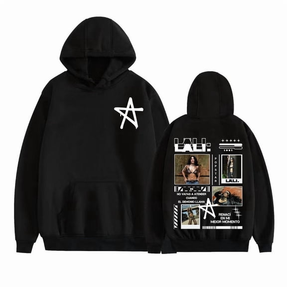 Lali Esposito Asesina 2025 Tour Hoodie Merch - Unisex Vintage Fashion Casual Comfort, Fleece Sweatshirt Hoodies for Men Women