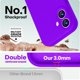 thumbnail image 3 of Funda de Silicona Premium, compatible con MagSafe, a Prueba de Golpes, para iPhone 17 6.3", Morado Neón, 3 of 7