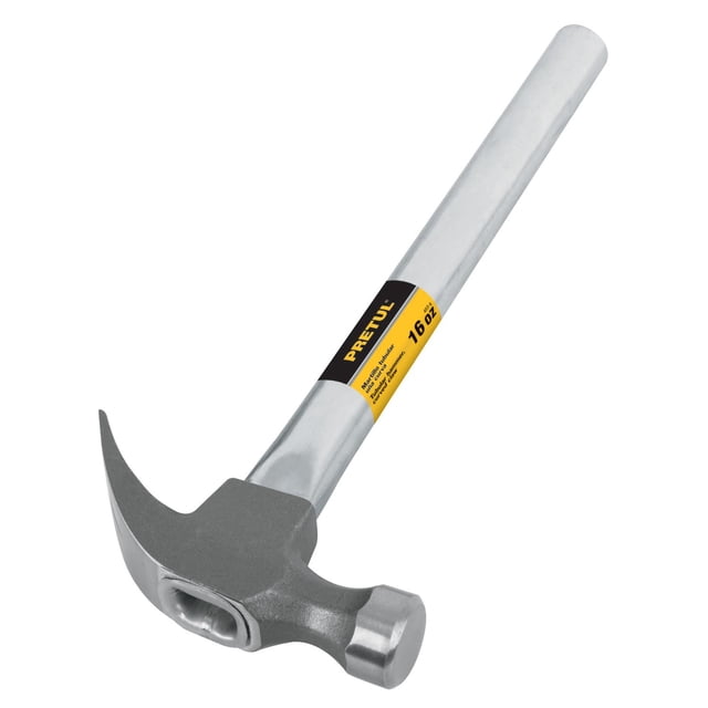Martillo Uña Curva 16 Oz Mango Tubular Pretul MT-16P