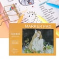 thumbnail image 3 of Marker Pad, Professional Marker Drawing Paper Marker Notebook Paper, For Designers Painter, 3 of 8