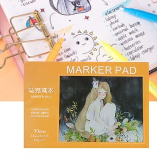 Ohuhu Marker Pads Art Sketchbook Hardcover Notebook Student Art Painting  Drawing Watercolor Book Graffiti Sketch School