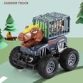 thumbnail image 2 of Coche Transportador De Dinosaurios Para Niños, Juguete Con Dinosaurio De Juguete, Vehículo De Ingeniería Grande, Coche De Tracción Por Fricción, Juego De Coches De Dinosaurios Para Niños Eigraketly FN007277-01, 2 of 6