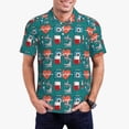 thumbnail image 1 of Fotbe Medical Elements Camiseta Polo de Golf para Hombre con Estampado – Camisa Deportiva Transpirable con Cuello Abotonado-XX-Large, 1 of 6