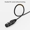 thumbnail image 4 of 3.5mm to XLR Cable 3.3 ft, Male to Female 1/8 to XLR Cable, XLR to 3.5mm Cable for DSLR, DV Camcorder, Digital Voice Recorder, 4 of 6