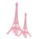 thumbnail image 5 of UPGRATOR 2Ud Estatua Torre Eiffel En Aleación Rosa Con Estilo Retro Y Para, 5 of 8