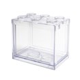 thumbnail image 1 of Mini Aquarium de Bureau USB LED Boîte à Poissons Blocs Empilés, 1 of 2
