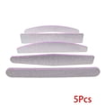 thumbnail image 3 of 5 PCS Half Moon Sanding Nail File Suit Polished nail files Nail Files Set Manicure Tools Nail Art Tools, 3 of 7