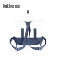 thumbnail image 1 of New obag universal back pack strap Microfiber Fabric Backpack Kit belt for big Classic Mini O bag dark blue mini, 1 of 6