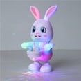 thumbnail image 6 of Toys for Kids Ages 4-8 Drumming Dancing Bunny Electric Singing Dancing Robot Children's Intelligence Early Education Baby Toys Birthday Gifts for Boys and Girls Educational Toy, 6 of 7