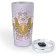 thumbnail image 2 of Insulated Stainless-Steel Tumbler by Athenstics - Dreamweaver - 17-Ounce - Double-Walled with Vacuum Seal Keeps Liquids Cold for Hours - Fits Standard Size Cup Holders, 2 of 6